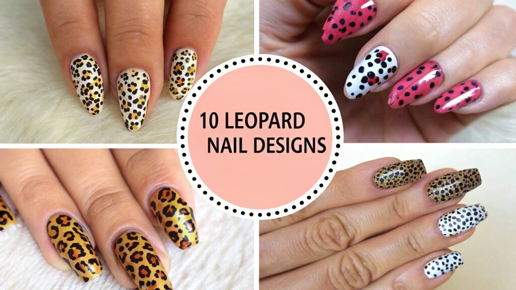 10 Leopard Print Nail Designs