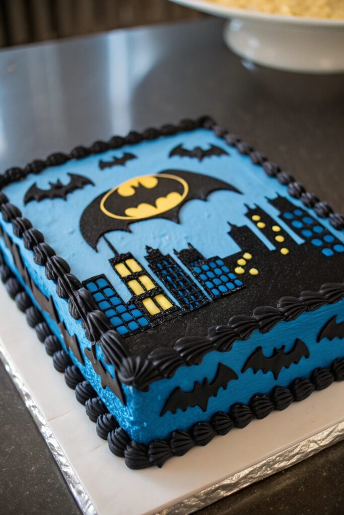 Batcave Cake