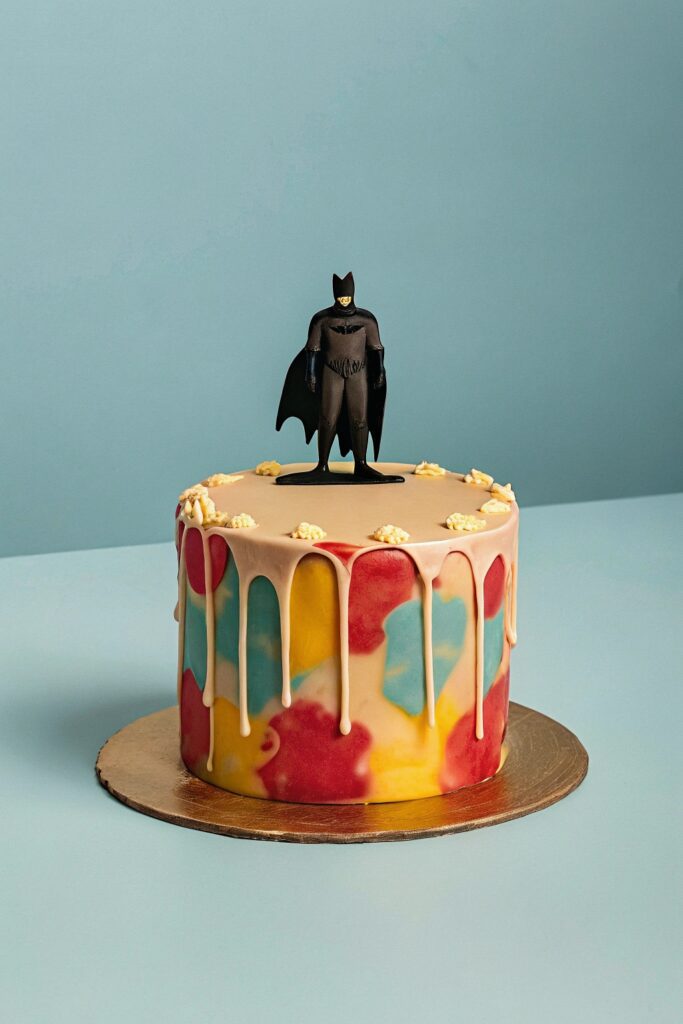 Batman Silhouette Cake