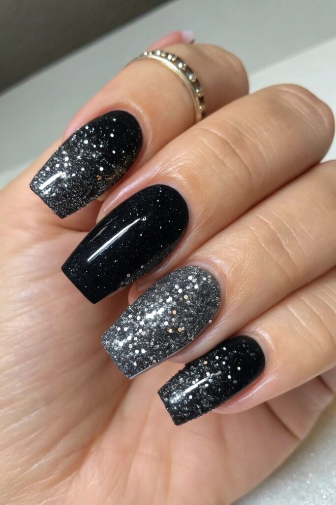 Black Glitter