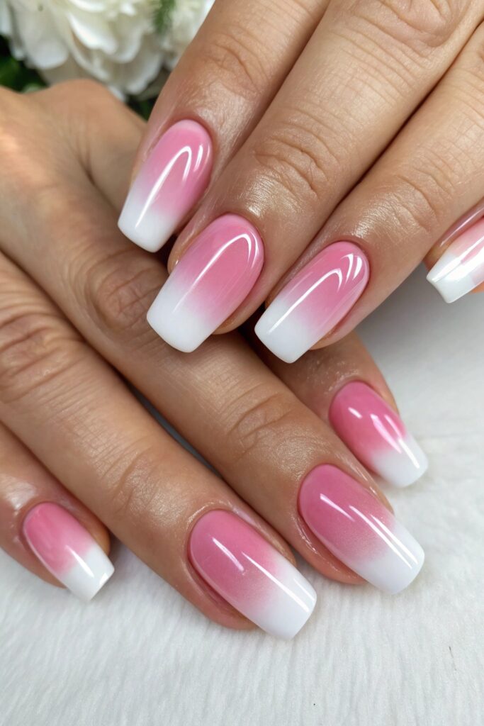 French Nails with a Twist