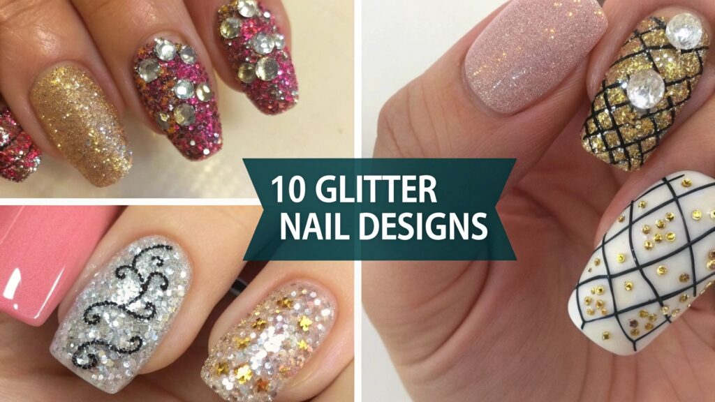 Glitter Nail Designs