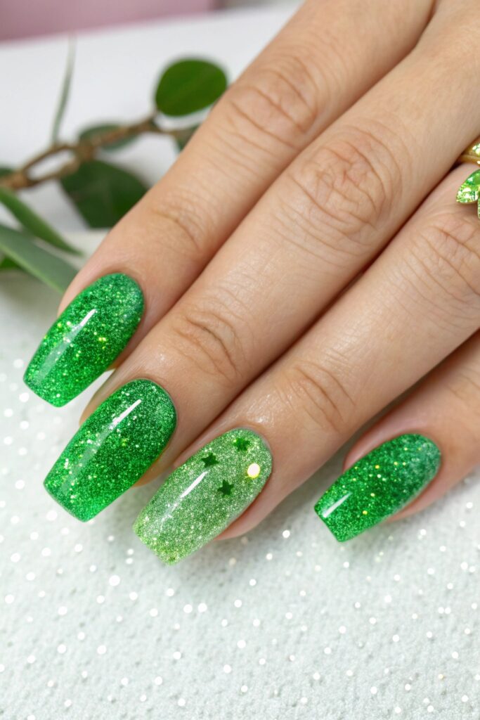 Green Glitter