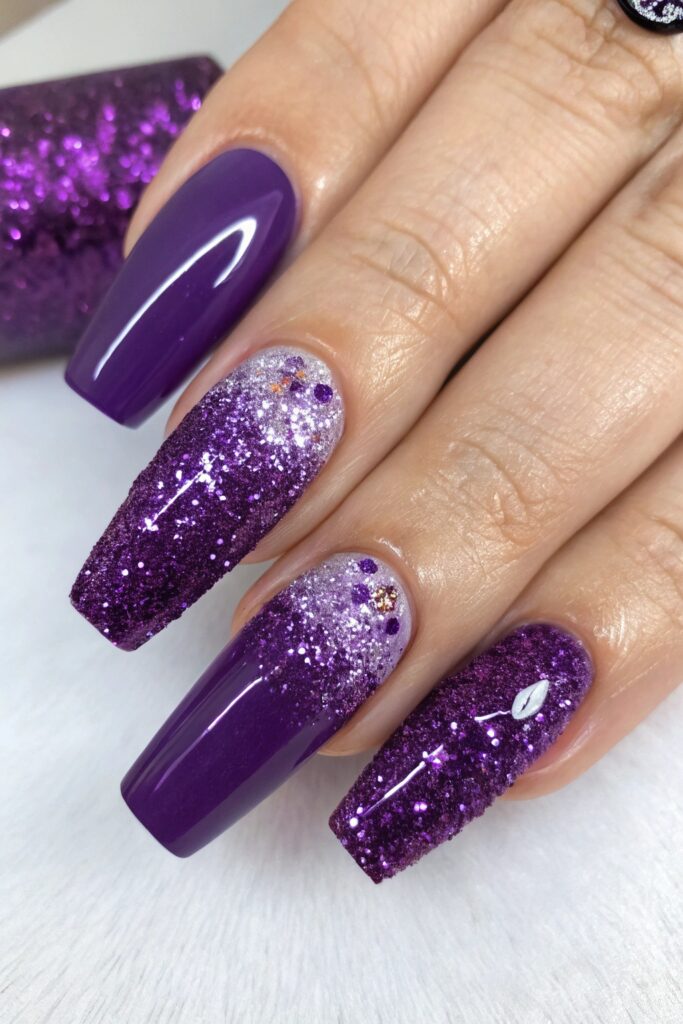 Purple Glitter