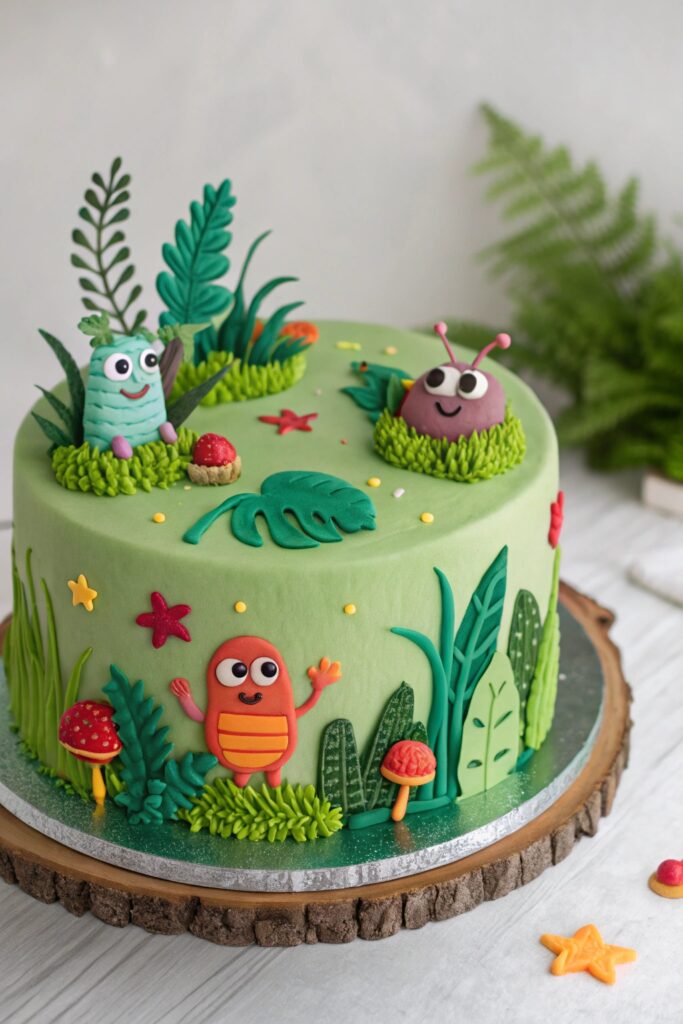 Alien Planet Cake